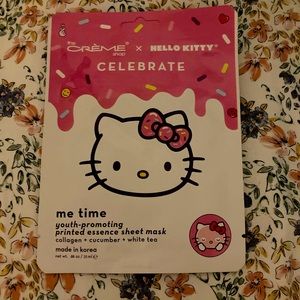 CREME x HELLO KITTY face mask whit collagen cucumber white tea